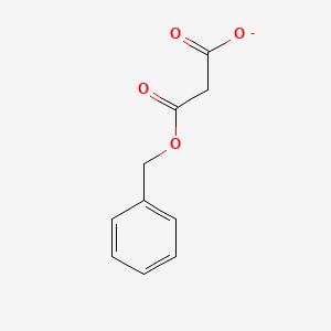 molecular formula C10H9O4- B8802132 Benzyl malonate 