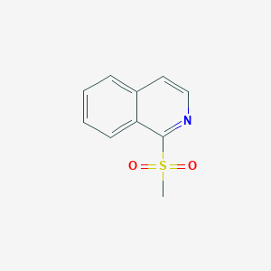 molecular formula C10H9NO2S B8802235 1-(Methylsulfonyl)isoquinoline 