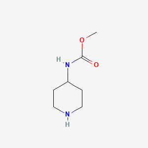 molecular formula C7H14N2O2 B8802567 Methyl piperidin-4-ylcarbamate 