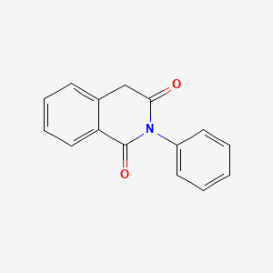 molecular formula C15H11NO2 B8802724 2-Phenylisoquinoline-1,3(2h,4h)-dione CAS No. 4494-54-6