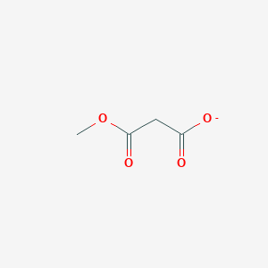 molecular formula C4H5O4- B8802757 Monomethyl malonate 