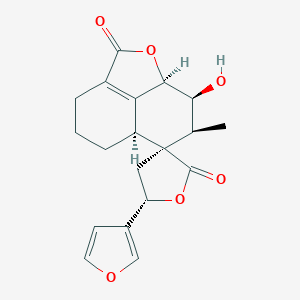 molecular formula C19H20O6 B088028 马先蒿素 A CAS No. 12798-51-5