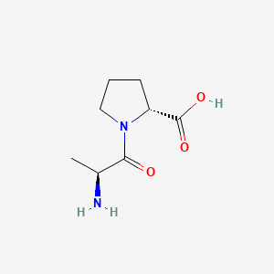 molecular formula C8H14N2O3 B8802809 1-L-Alanyl-D-proline CAS No. 60643-20-1