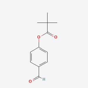 molecular formula C12H14O3 B8802851 4-(Pivaloyloxy)benzaldehyde CAS No. 95592-67-9