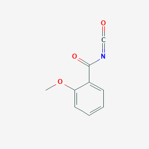 molecular formula C9H7NO3 B8802857 2-Methoxybenzoyl isocyanate 