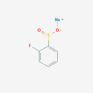 molecular formula C6H4FNaO2S B8802969 Sodium 2-fluorobenzene-1-sulfinate CAS No. 127159-66-4