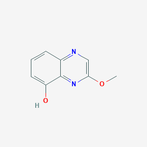 molecular formula C9H8N2O2 B8803001 3-Methoxyquinoxalin-5-ol 