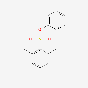 molecular formula C15H16O3S B8803048 Phenyl 2,4,6-trimethylbenzenesulfonate CAS No. 5465-84-9