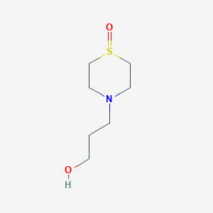 B8803122 N-(3-Hydroxypropyl)thiomorpholine-1-oxide CAS No. 1017791-76-2