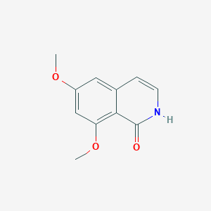 molecular formula C11H11NO3 B8803172 6,8-Dimethoxyisoquinolin-1(2H)-one 