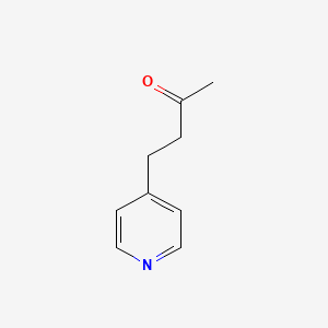molecular formula C9H11NO B8803193 4-(Pyridin-4-yl)butan-2-one CAS No. 35250-71-6