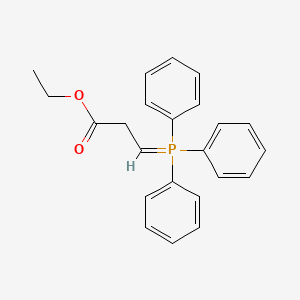 molecular formula C23H23O2P B8803302 (Carbethoxyethylidene)triphenylphosphorane CAS No. 54356-04-6