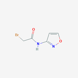 molecular formula C5H5BrN2O2 B8803639 2-bromo-N-(isoxazol-3-yl)acetamide CAS No. 92931-33-4