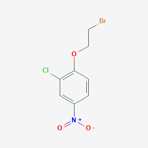 1-(2-Bromoethoxy)-2-chloro-4-nitrobenzene