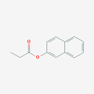 molecular formula C13H12O2 B088037 2-萘基丙酸 CAS No. 13080-43-8