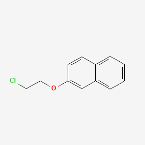 molecular formula C12H11ClO B8803749 2-(2-Chloroethoxy)naphthalene CAS No. 3383-79-7