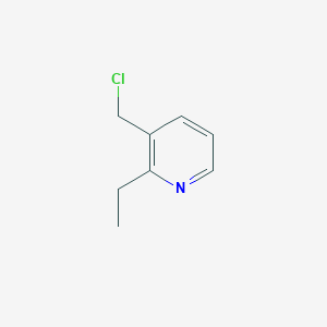molecular formula C8H10ClN B8803795 3-(chloromethyl)-2-ethylPyridine 