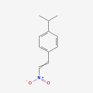 molecular formula C11H13NO2 B8803801 p-Isopropyl-beta-nitrostyrene 