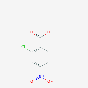 molecular formula C11H12ClNO4 B8803808 Tert-butyl 2-chloro-4-nitrobenzoate CAS No. 250790-05-7