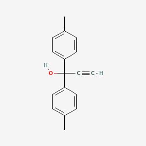 molecular formula C17H16O B8803828 1,1-Di-p-tolyl-2-propyn-1-ol 