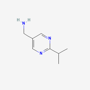 (2-Isopropylpyrimidin-5-YL)methanamine