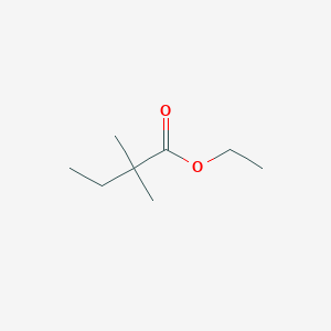 molecular formula C8H16O2 B8803895 Ethyl 2,2-dimethylbutanoate CAS No. 5129-40-8