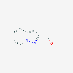 molecular formula C9H10N2O B8803943 2-(Methoxymethyl)pyrazolo[1,5-a]pyridine CAS No. 685886-56-0