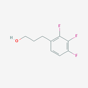 molecular formula C9H9F3O B8803966 3-(2,3,4-Trifluorophenyl)propan-1-ol CAS No. 377084-06-5
