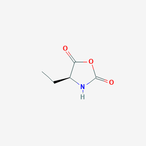 molecular formula C5H7NO3 B8804068 (s)-4-Ethyloxazolidine-2,5-dione 
