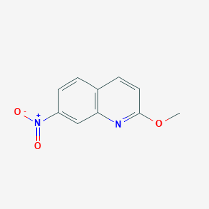 molecular formula C10H8N2O3 B8804123 2-Methoxy-7-nitroquinoline 