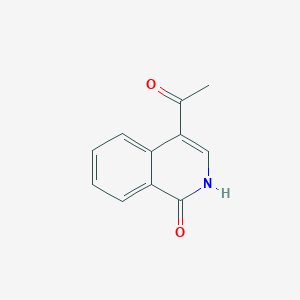 B8804157 4-Acetylisoquinolin-1(2H)-one CAS No. 87275-00-1