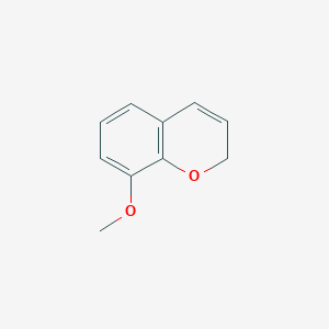 molecular formula C10H10O2 B8804304 8-methoxy-2H-chromene 