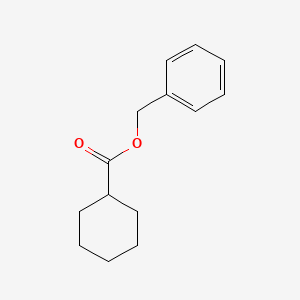 molecular formula C14H18O2 B8804349 Benzyl cyclohexanecarboxylate CAS No. 22733-94-4