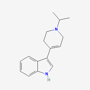 molecular formula C16H20N2 B8804512 3-(1-isopropyl-1,2,3,6-tetrahydropyridin-4-yl)-1H-indole 