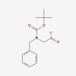 molecular formula C14H19NO3 B8804519 Tert-butyl benzyl(2-oxoethyl)carbamate CAS No. 136159-63-2