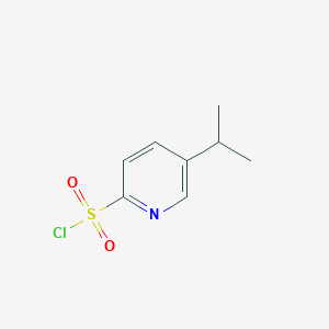 molecular formula C8H10ClNO2S B8804568 5-Isopropylpyridine-2-sulfonyl chloride 