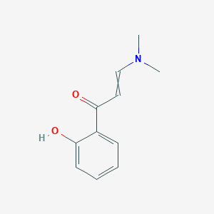 molecular formula C11H13NO2 B8804569 3-(Dimethylamino)-1-(2-hydroxyphenyl)prop-2-en-1-one 