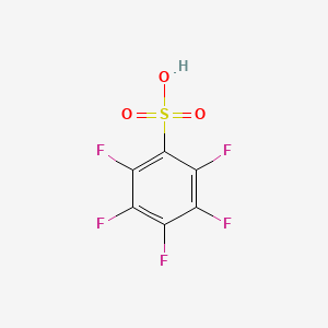 molecular formula C6HF5O3S B8804573 Pentafluorobenzenesulfonic acid 
