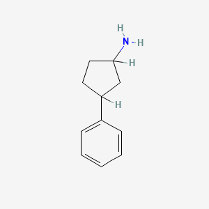 B8804680 3-Phenylcyclopentan-1-amine CAS No. 103858-37-3