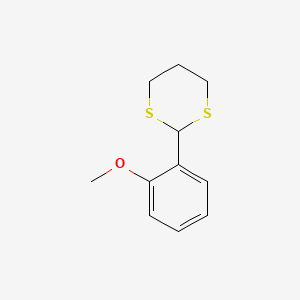 B8804681 2-(2-Methoxyphenyl)-1,3-dithiane CAS No. 24588-70-3