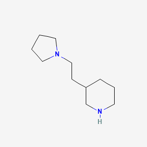 3-[2-(1-Pyrrolidinyl)ethyl]piperidine