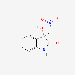 3-hydroxy-3-(nitromethyl)-1,3-dihydro-2H-indol-2-one