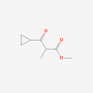 Methyl 3-cyclopropyl-2-methyl-3-oxopropanoate