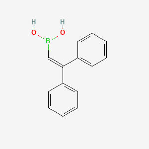 molecular formula C14H13BO2 B8805287 2,2-Diphenylvinylboronic acid CAS No. 474688-72-7