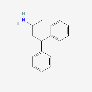 molecular formula C16H19N B8805292 1-Methyl-3,3-diphenylpropylamine 