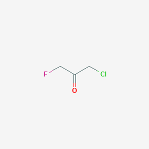 molecular formula C3H4ClFO B8805360 1-Chloro-3-fluoro-propan-2-one CAS No. 453-12-3