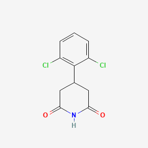 B8805364 4-(2,6-Dichlorophenyl)piperidine-2,6-dione CAS No. 371981-22-5