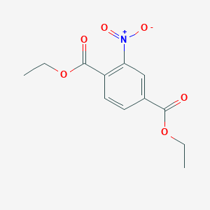 molecular formula C12H13NO6 B8805388 Diethyl nitroterephthalate 