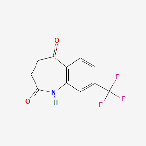 8-(trifluoromethyl)-3,4-dihydro-1H-1-benzazepine-2,5-dione