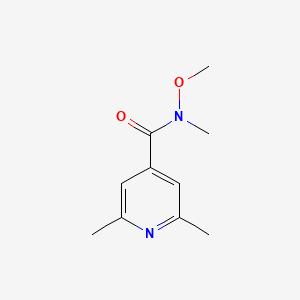 N-Methoxy-N,2,6-trimethylisonicotinamide